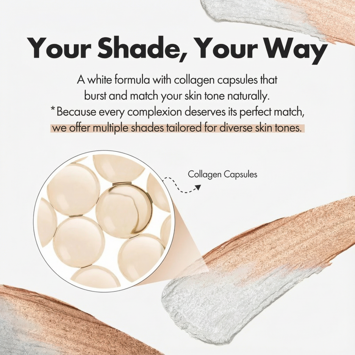 Korean 2-in-1 Color-Changing Foundation Stick