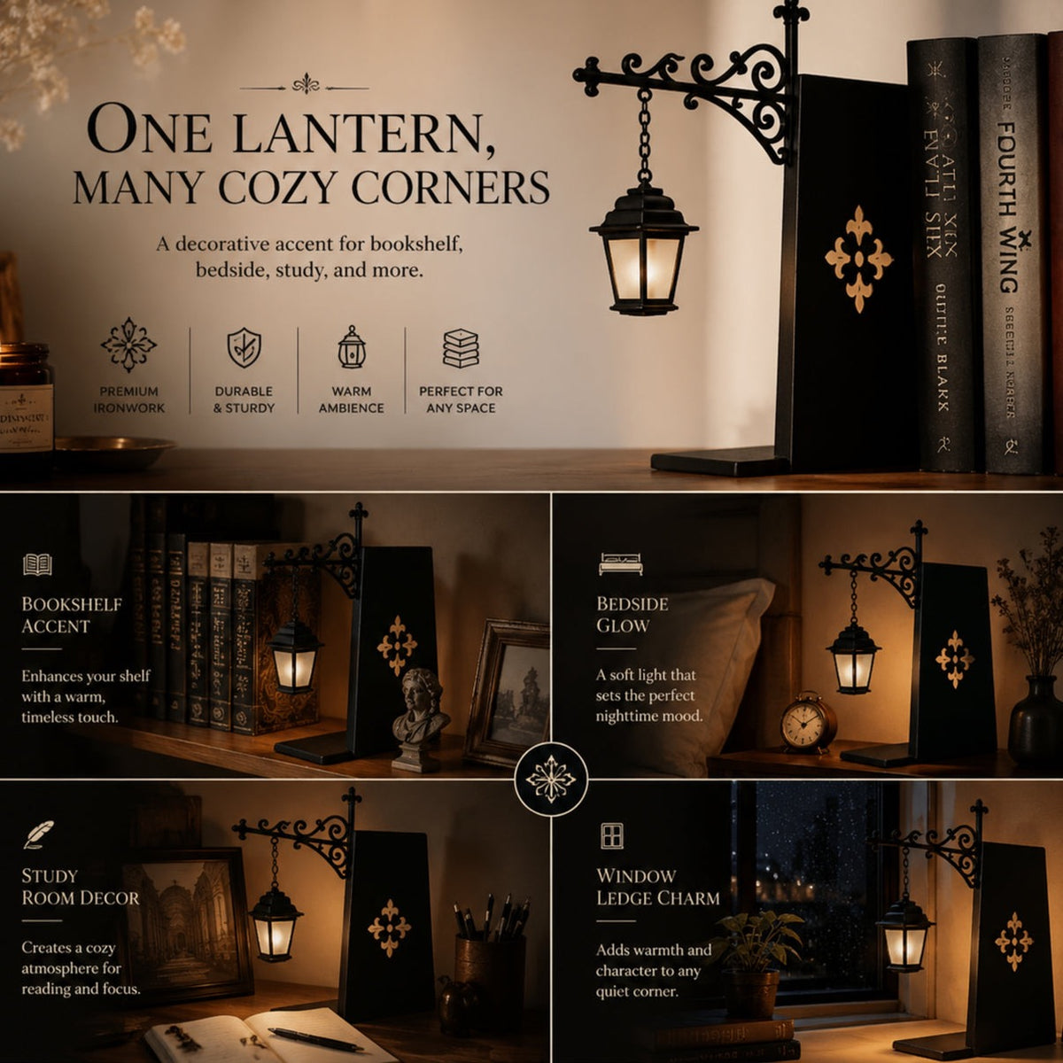 ShelfLume™ — Bookshelf Lantern