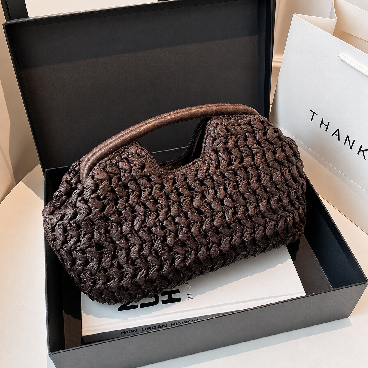 Palma™ Woven Clutch Bag