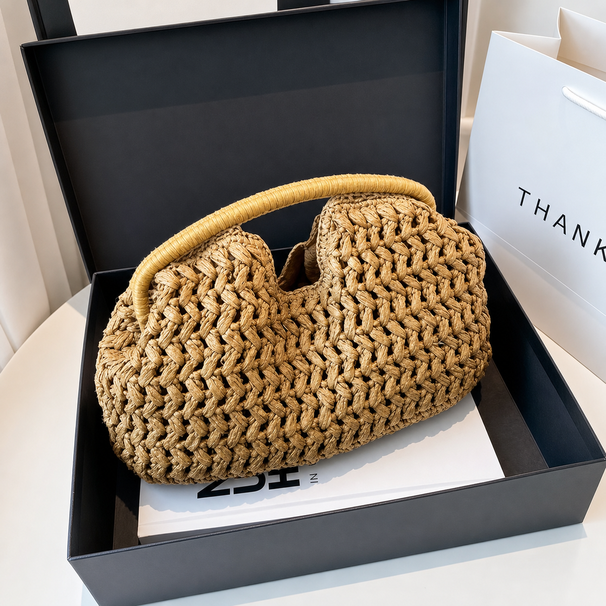Palma™ Woven Clutch Bag